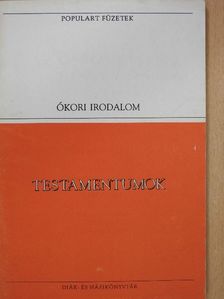 Testamentumok [antikvár]