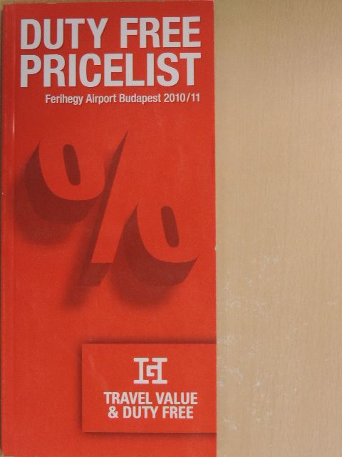 Duty Free Pricelist [antikvár]