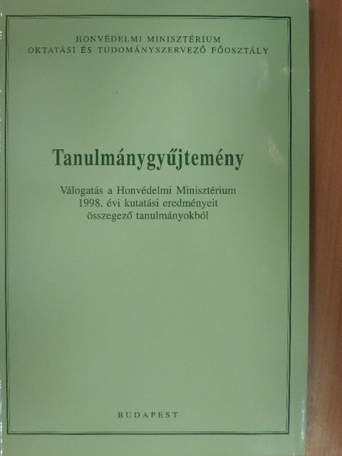 Deáki Endre - Tanulmánygyűjtemény [antikvár]