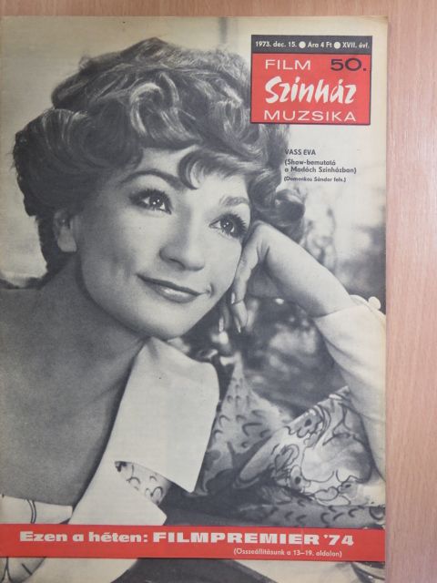 Albert István - Film-Színház-Muzsika 1973. december 15. [antikvár]