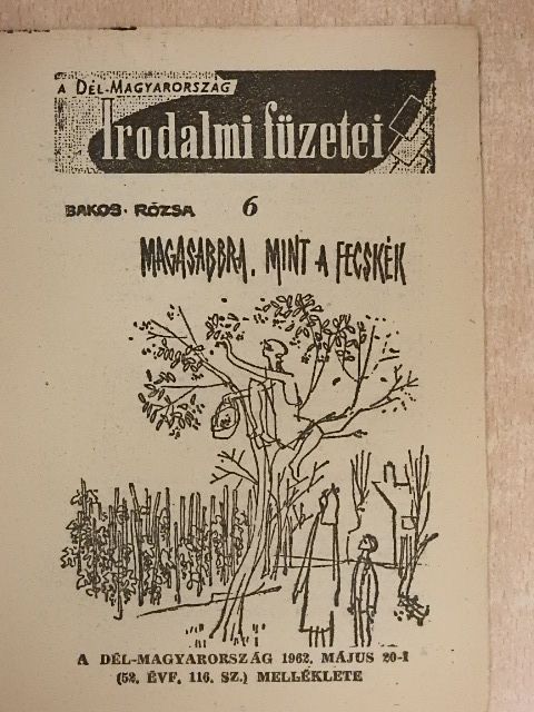 Bakos Rózsa - Magasabbra, mint a fecskék [antikvár]