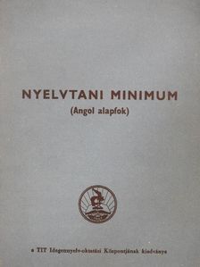 Dr. Hegedűs József - Nyelvtani minimum [antikvár]