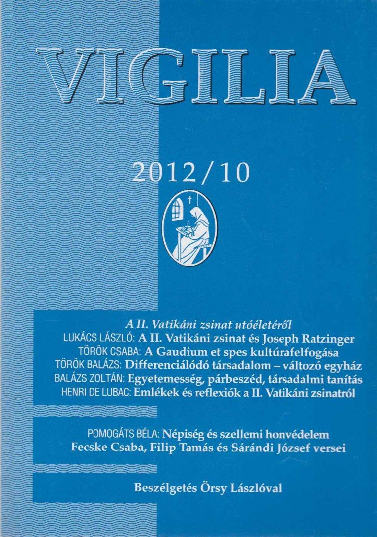 Lukács László - Vigilia 2012/10 [antikvár]