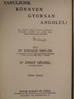 Dr. Szenczi Miklós - Tanuljunk könnyen, gyorsan angolul! [antikvár]