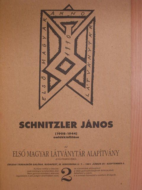 Schnitzler János (1908-1944) emlékkiállítása [antikvár]