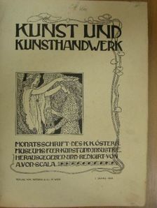 Camillo Sitte - Kunst und kunsthandwerk 1898. (nem teljes évfolyam) [antikvár]