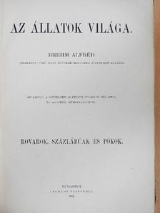Brehm Alfréd - Brehm - Az állatok világa 9. [antikvár]