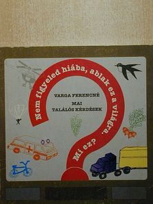 Varga Ferencné - Nem figyeled hiába, ablak ez a világra. Mi ez? [antikvár]