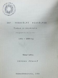 Kárász József - Egy emberöltő Mártélyon [antikvár]
