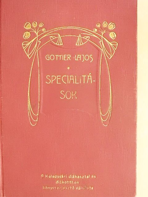 Gottier Lajos - Specialitások [antikvár]