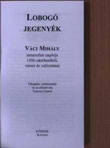Váci Mihály - Lobogó jegenyék [antikvár]
