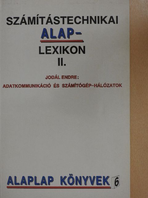 Jodál Endre - Számítástechnikai alaplexikon II. [antikvár]