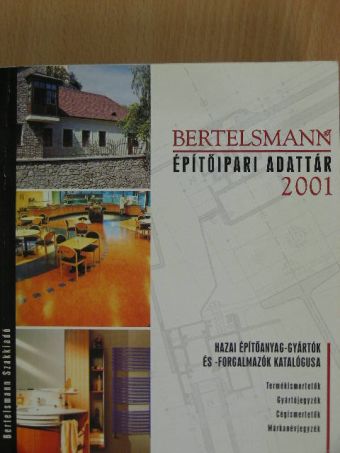 Bertelsmann - Építőipari adattár 2001 [antikvár]