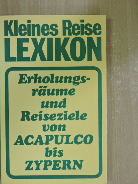 Paul Gnuva - Kleines Reiselexikon [antikvár]