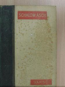 Schalom Asch - Varsó [antikvár]