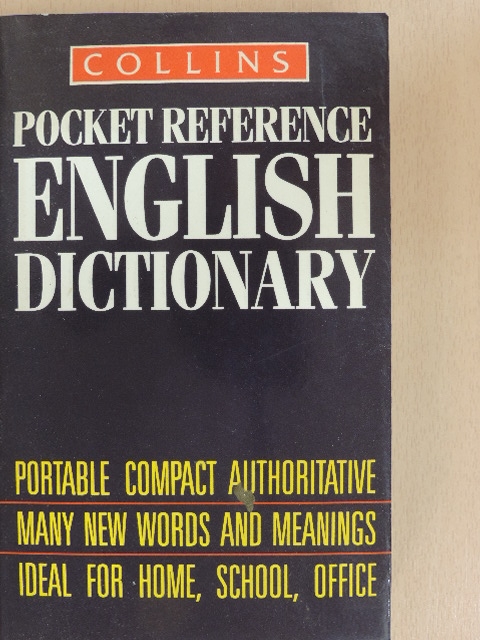 Collins Pocket Reference English Dictionary [antikvár]