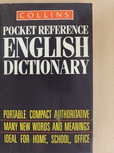 Collins Pocket Reference English Dictionary [antikvár]