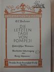 Edward Lytton Bulwer - Die Letzten Tage von Pompeji (gótbetűs) [antikvár]
