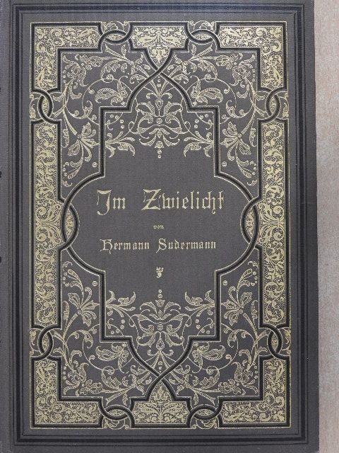 Hermann Sudermann - Im Zwielicht (gótbetűs) [antikvár]