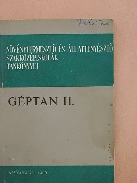 Komáromi József - Géptan II. [antikvár]