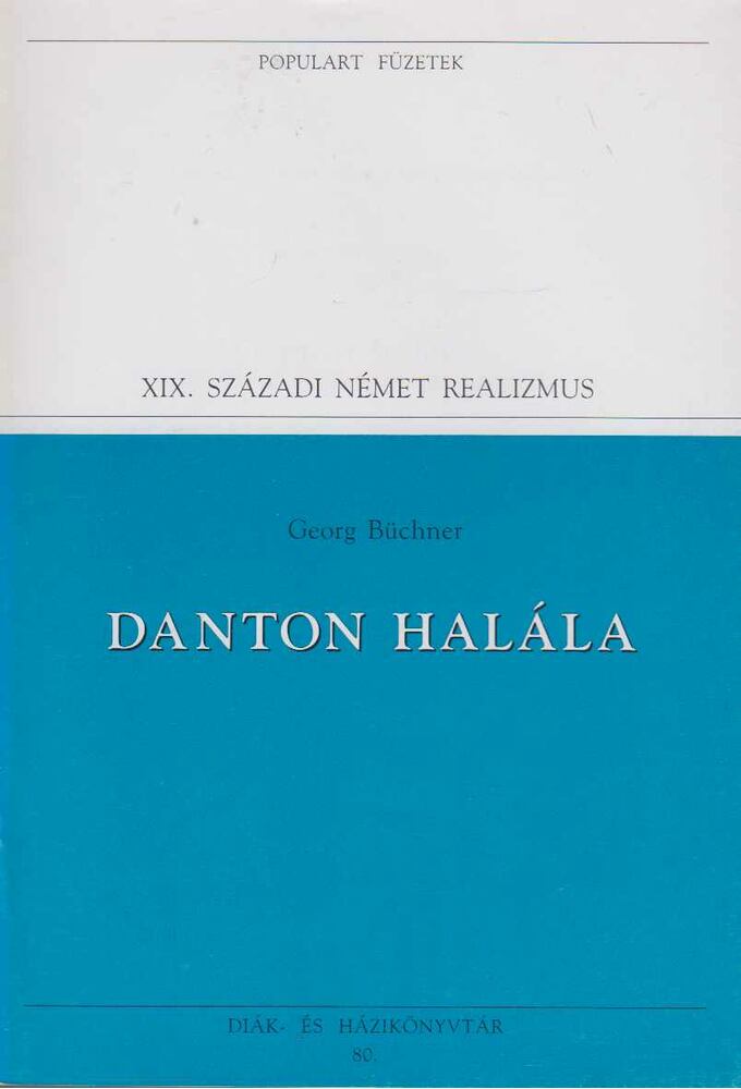 Büchner, Georg - Danton halála [antikvár]