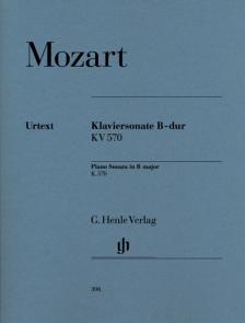 MOZART, W,A, - KLAVIERSONATE B-DUR KV 570 URTEXT (HERTTRICH/THEOPOLD)