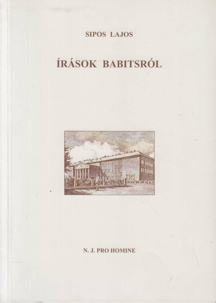 Sipos Lajos - Írások Babitsról [antikvár]