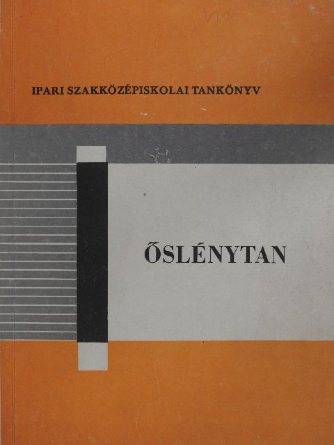 Boda Jenő - Őslénytan [antikvár]