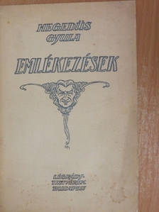 Hegedűs Gyula - Emlékezések [antikvár]