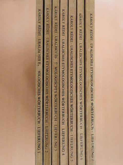 Bakró-Nagy Marianne - Uralisches Etymologisches Wörterbuch I-VII. [antikvár]