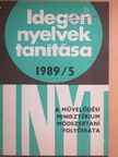 Dr. Mihalovics Árpád - Idegen nyelvek tanítása 1989/5 [antikvár]