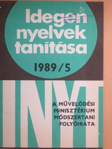 Dr. Mihalovics Árpád - Idegen nyelvek tanítása 1989/5 [antikvár]