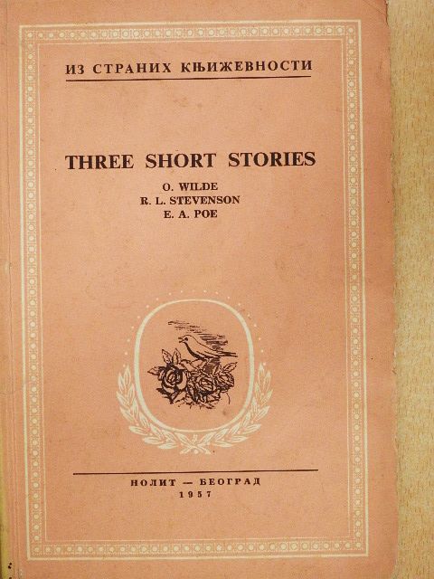 E. A. Poe - Three Short Stories [antikvár]