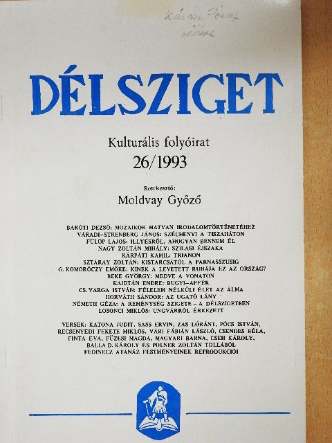 Baróti Dezső - Délsziget 26. [antikvár]