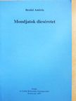 Benkő András - Mondjatok dicséretet [antikvár]