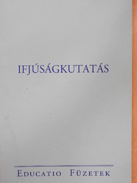 Erős Ferenc - Ifjúságkutatás [antikvár]