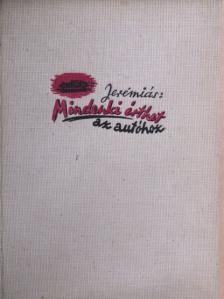 Jerémiás Gábor - Mindenki érthet az autóhoz [antikvár]