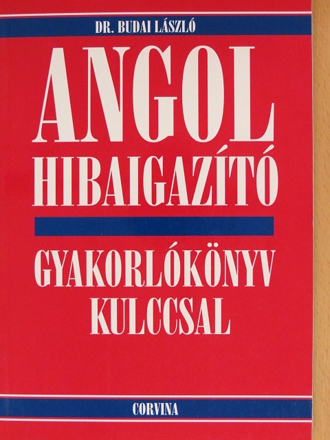 Dr. Budai László - Angol hibaigazító [antikvár]