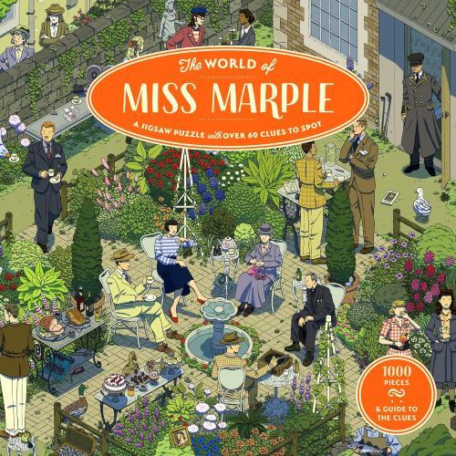 Agatha Christie - The World of Miss Marple: 1000 Piece Jigsaw Puzzle
