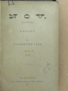 Turgenyev Iván - Nov. (Uj föld) [antikvár]