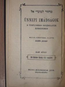 Ünnepi imádságok I. [antikvár]