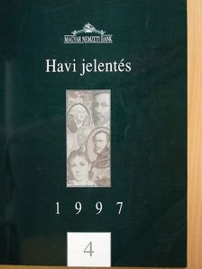 Havi jelentés 1997/4. [antikvár]