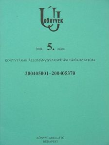 Új könyvek 2004/5. [antikvár]