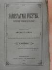 Árvai József - Sárospataki Füzetek 1864/I. [antikvár]