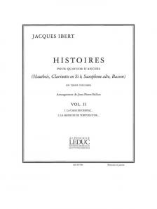 IBERT, JACQUES - HISTOIRES POUR QUATUOR D`ANCHES EN TROIS VOLUMES VOL. II