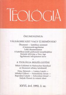 SZENNAY ANDRÁS - Teológia 1992/2. [antikvár]