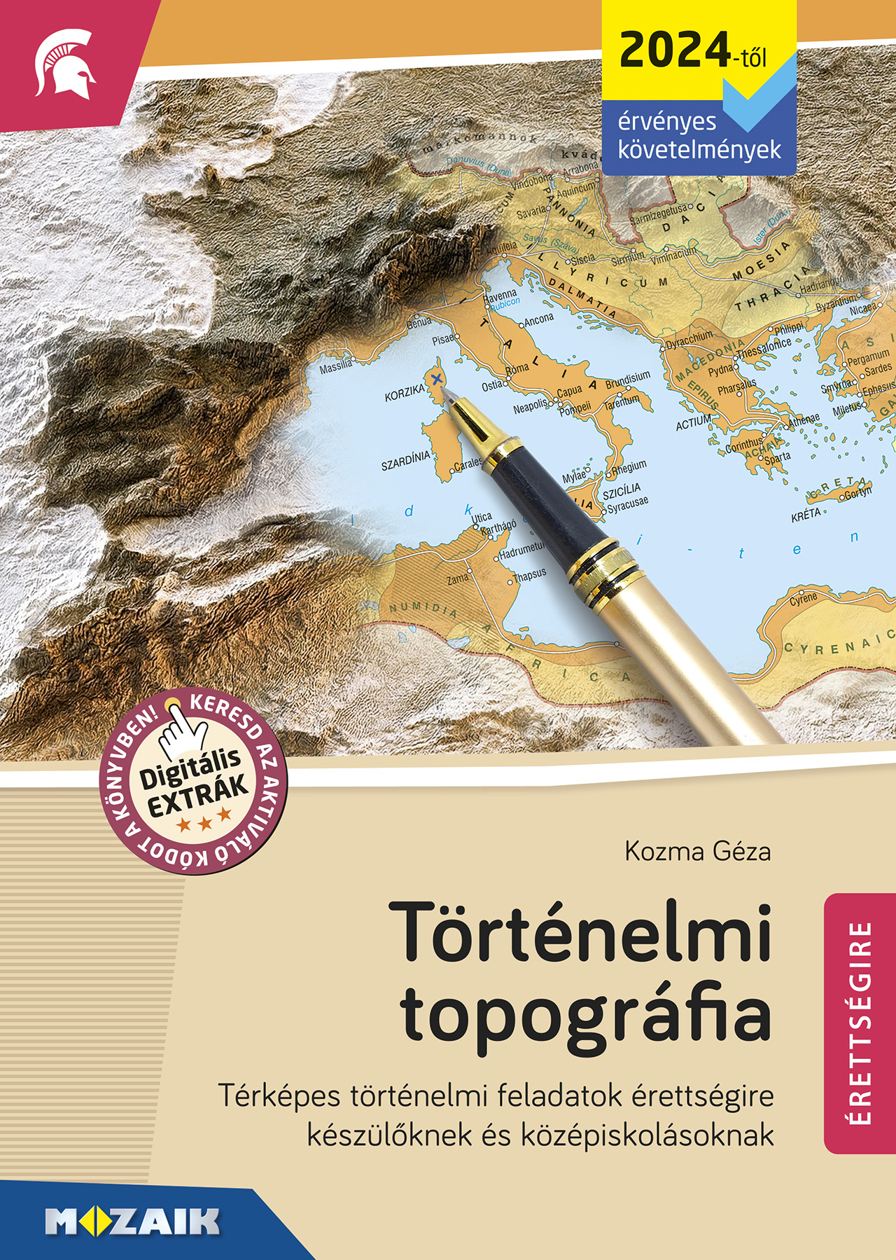 Kozma Géza - Történelmi topográfia (2024-től érv., MS-3320U)
