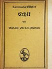Dr. Otto von der Pfordten - Ethik (gótbetűs) [antikvár]
