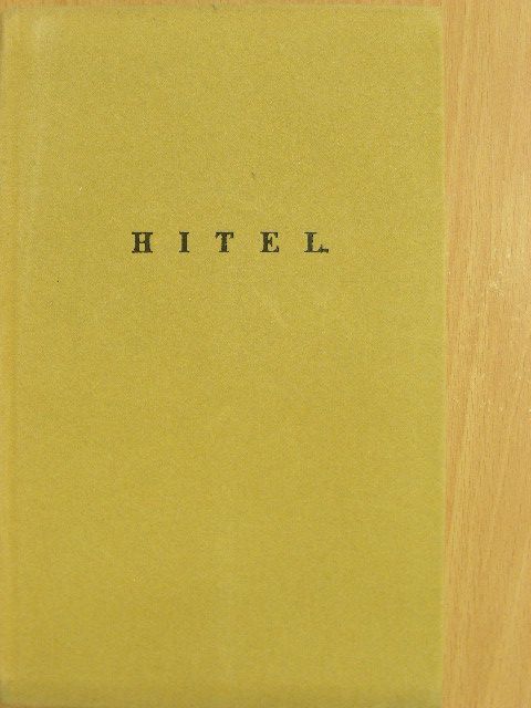 Gróf Széchenyi István - Hitel [antikvár]