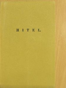 Gróf Széchenyi István - Hitel [antikvár]